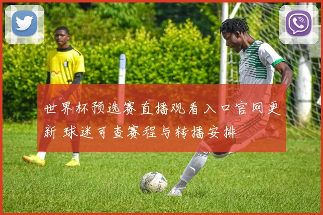 世界杯预选赛直播观看入口官网更新 球迷可查赛程与转播安排